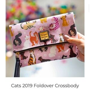 Dooney & Bourke Pink Cat Print Crossbody